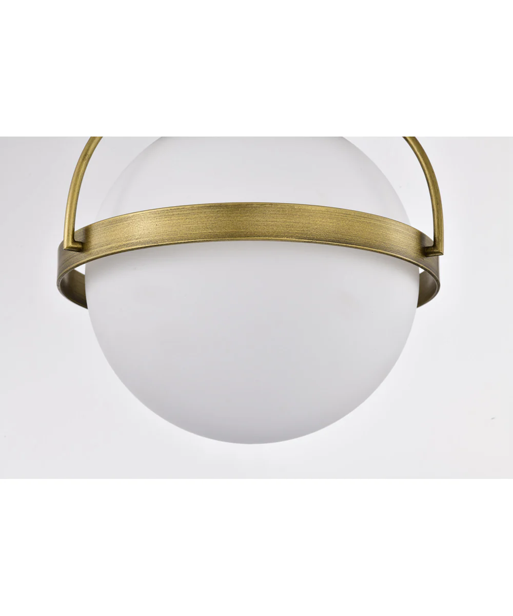 Lakeshore 1-Light Close-to-Ceiling Natural Brass - Image 11