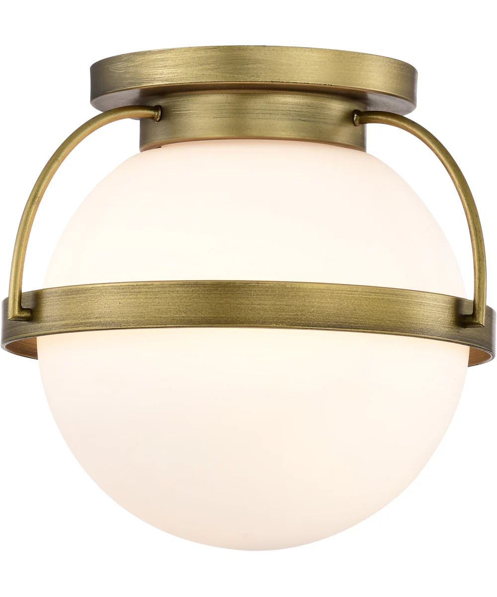 Lakeshore 1-Light Close-to-Ceiling Natural Brass - Image 4