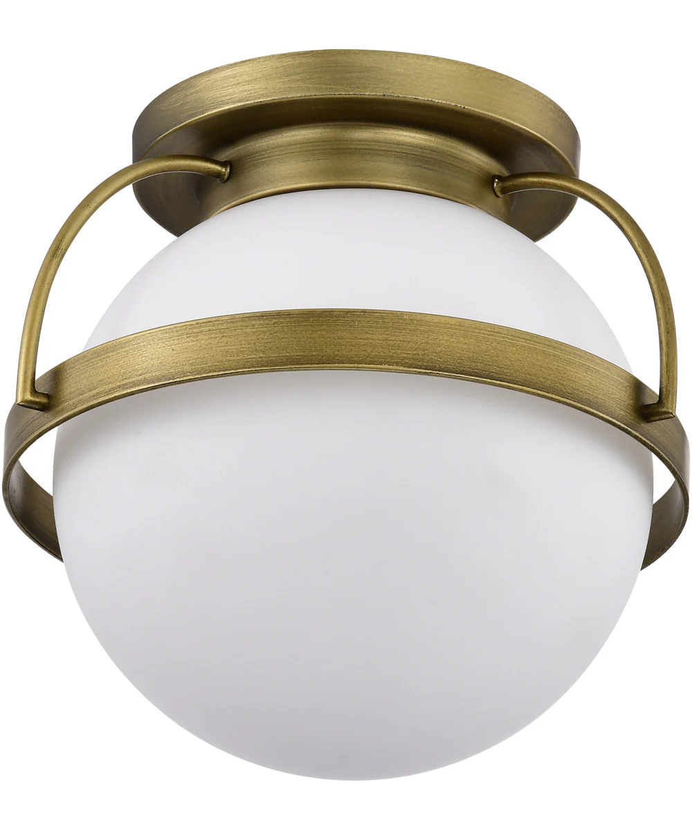 Lakeshore 1-Light Close-to-Ceiling Natural Brass - Image 5