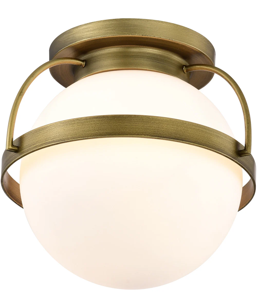 Lakeshore 1-Light Close-to-Ceiling Natural Brass - Image 6