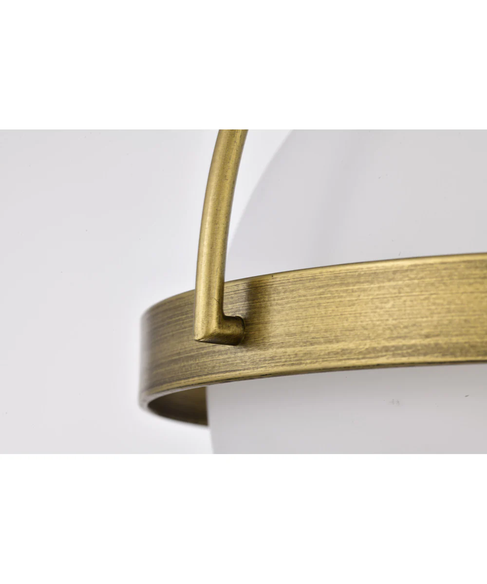 Lakeshore 1-Light Close-to-Ceiling Natural Brass - Image 9
