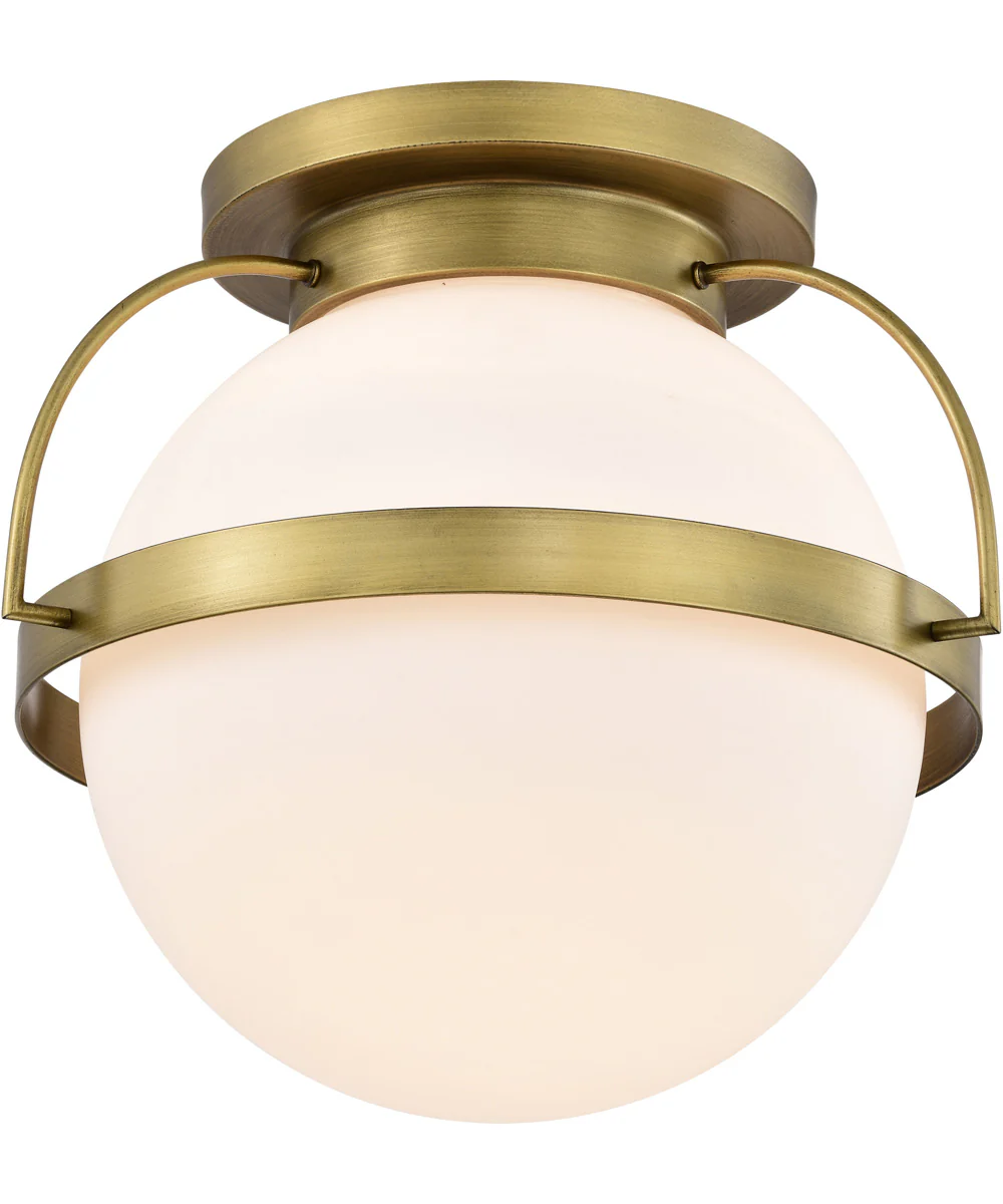 Lakeshore 1-Light Close-to-Ceiling Natural Brass - Image 4