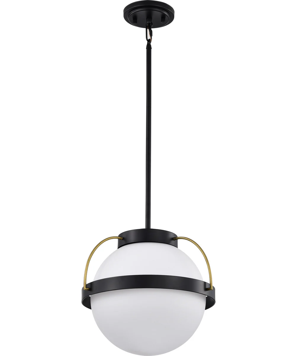 Lakeshore 1-Light Pendant Matte Black
