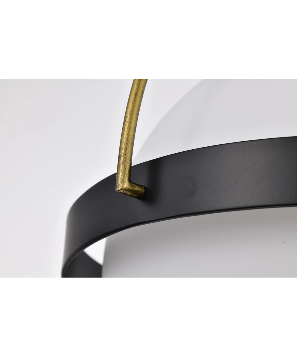 Lakeshore 1-Light Pendant Matte Black - Image 11