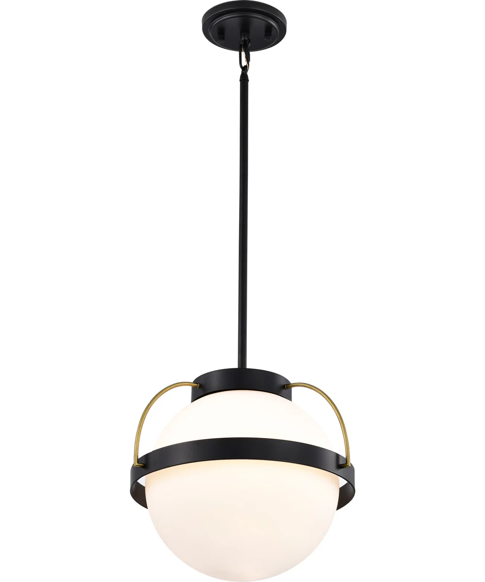 Lakeshore 1-Light Pendant Matte Black - Image 4