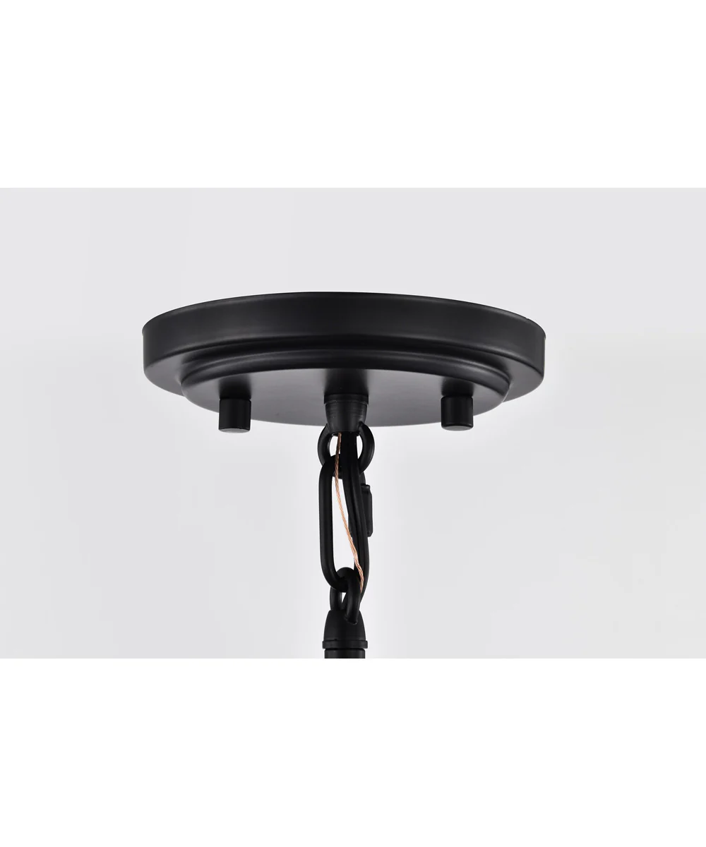 Lakeshore 1-Light Pendant Matte Black - Image 8