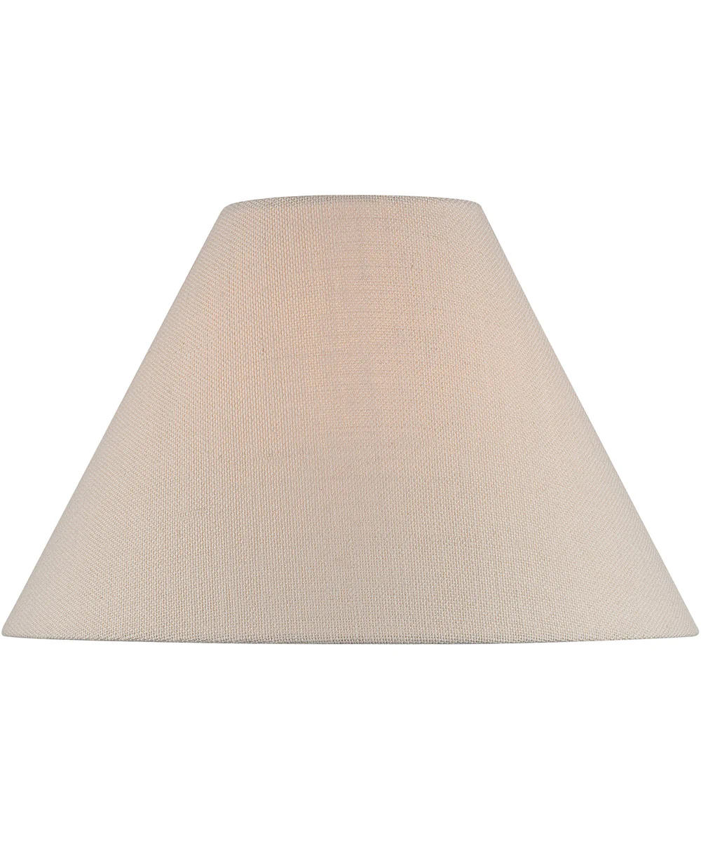 Lamp Shade Empire Fabric Shade - 6"Tx16"Bx11"Sl