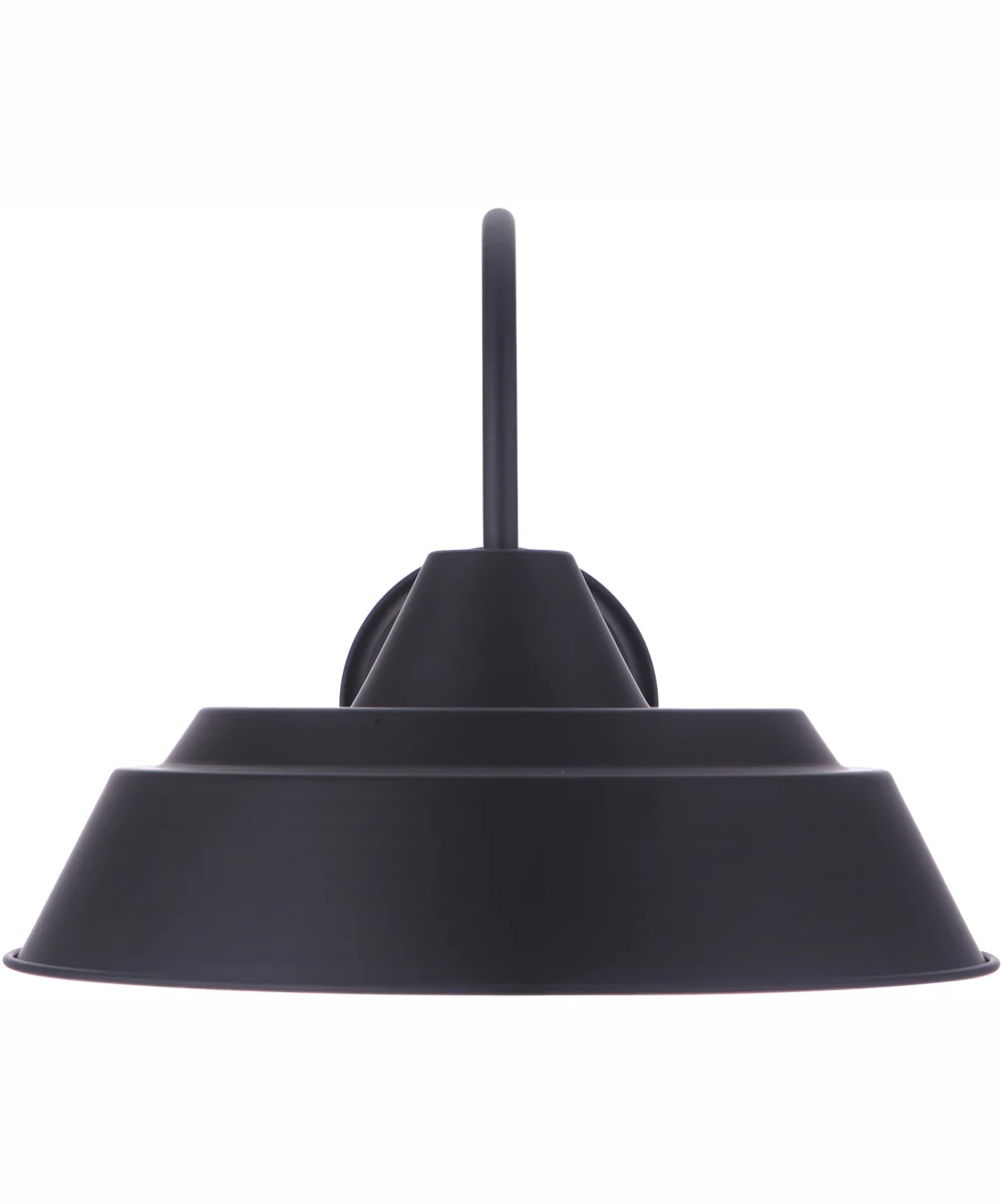Landmark 1-Light Outdoor Wall Lantern Midnight - Image 4