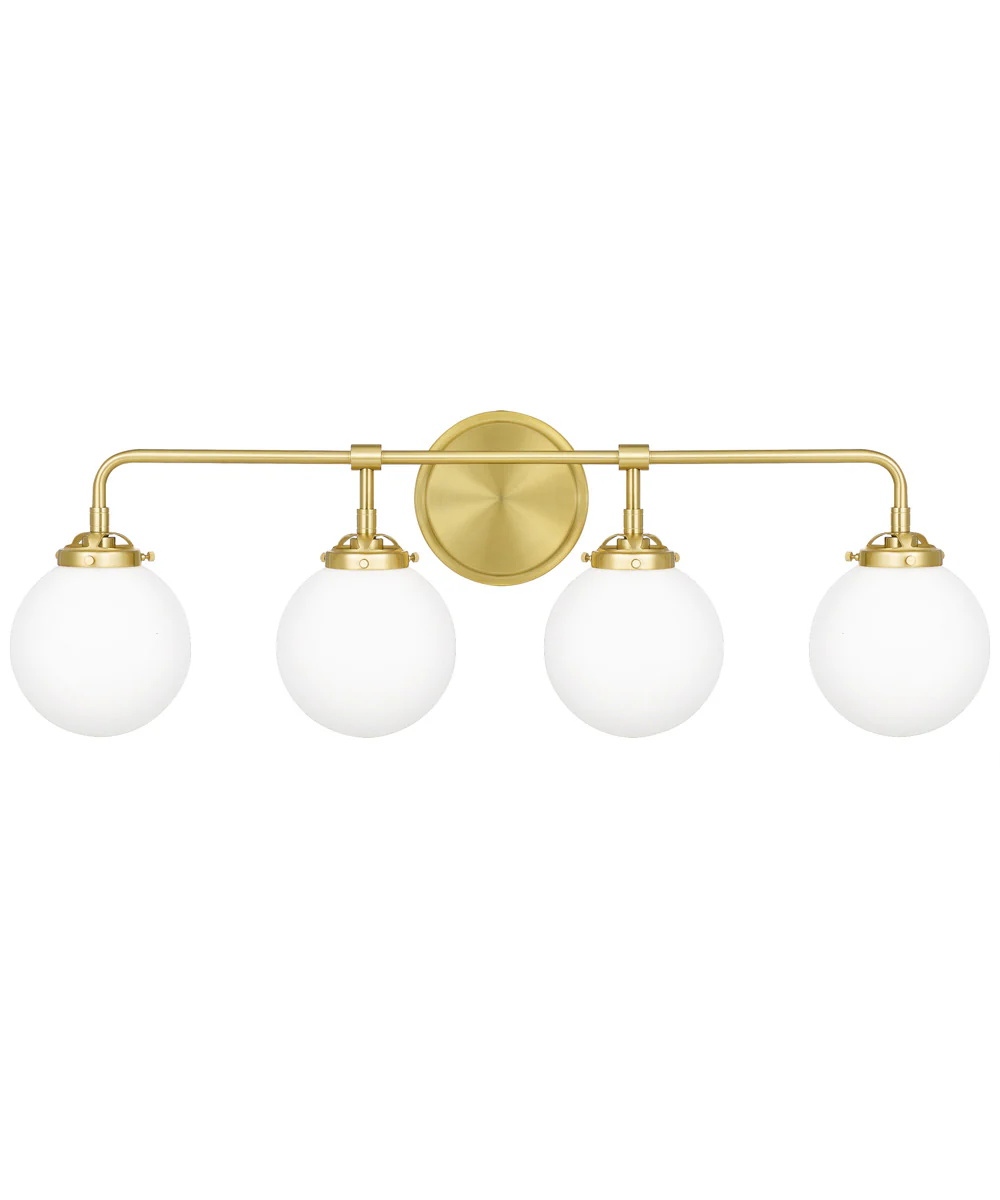 Landry Extra Large 4-light Bath Light Satin Brass - Image 2