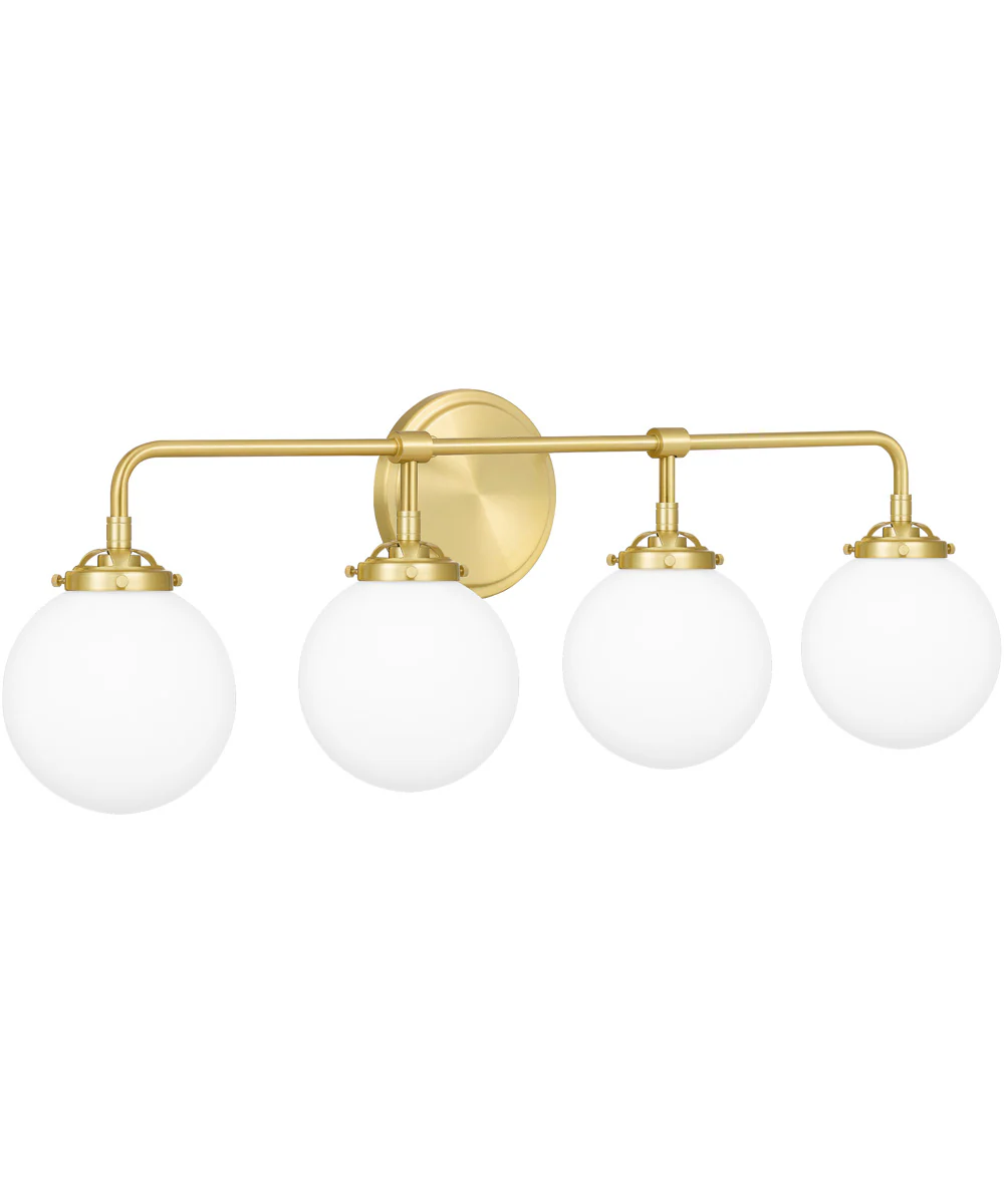 Landry Extra Large 4-light Bath Light Satin Brass - Image 4