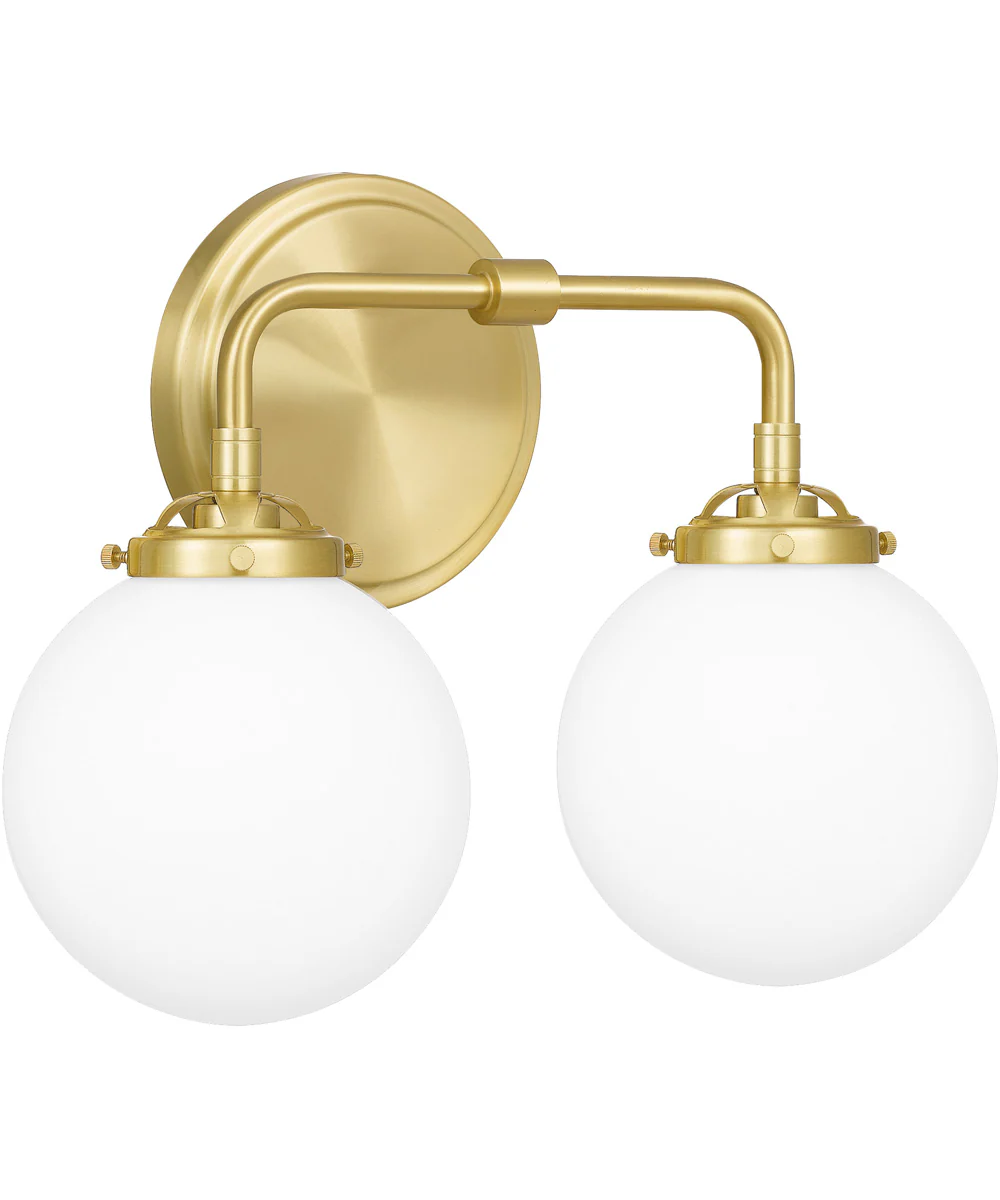 Landry Medium 2-light Bath Light Satin Brass - Image 4