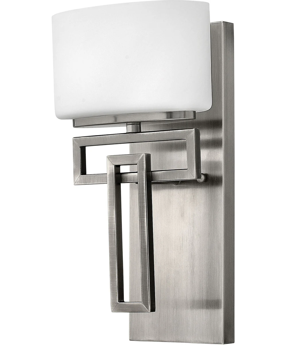 Lanza 1-Light LED Single Light Vanity in Antique Nickel