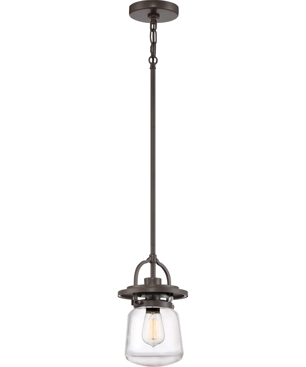 LaSalle Small 1-light Mini Pendant Western Bronze - Image 2