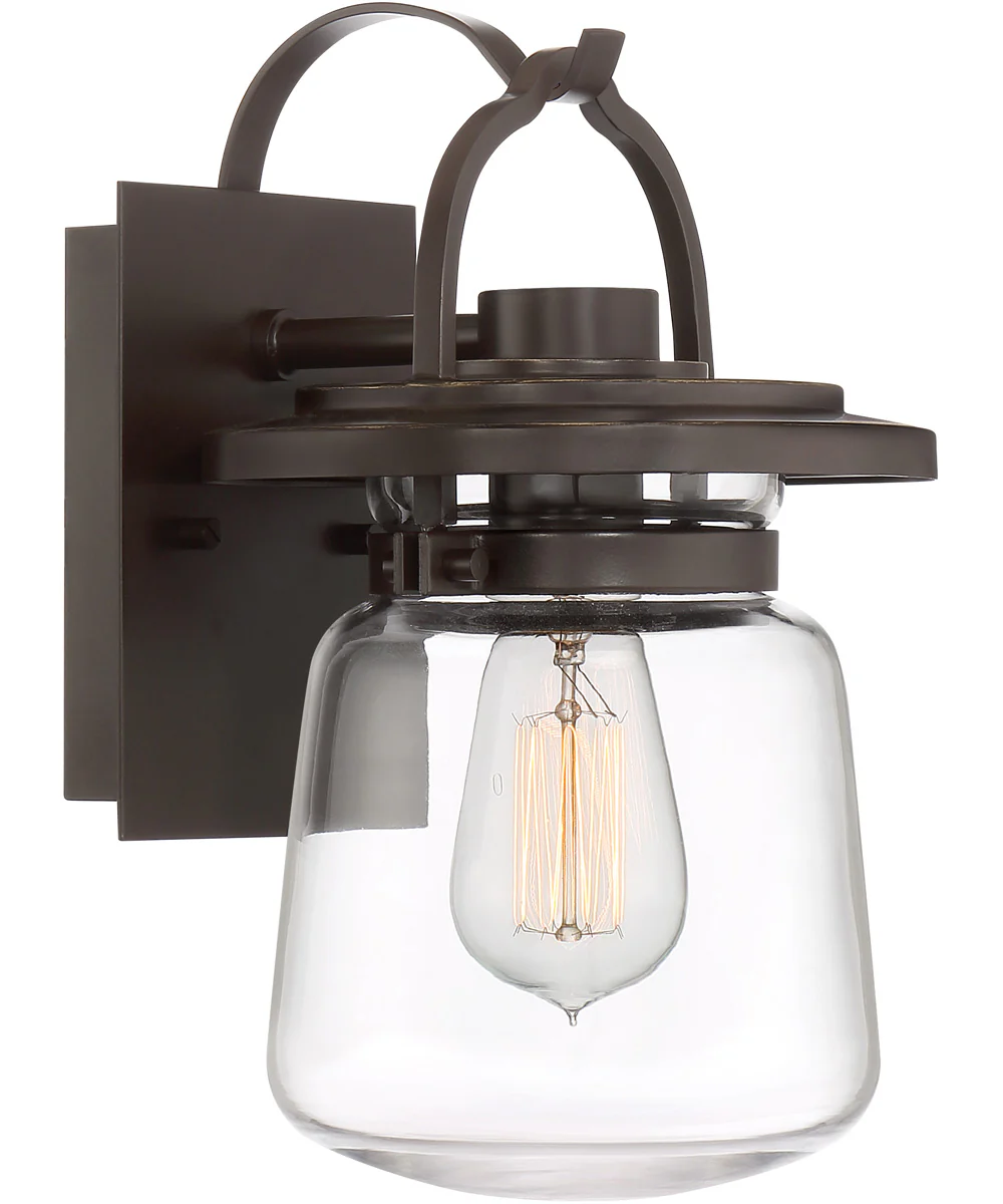 LaSalle Small 1-light Outdoor Wall Light Western Bronze - Image 2