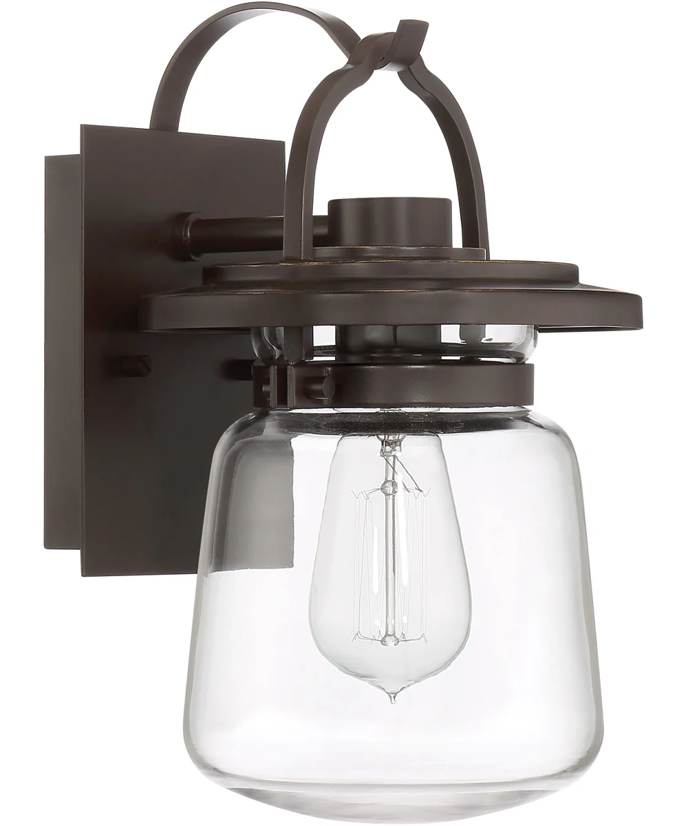 LaSalle Small 1-light Outdoor Wall Light Western Bronze - Image 3