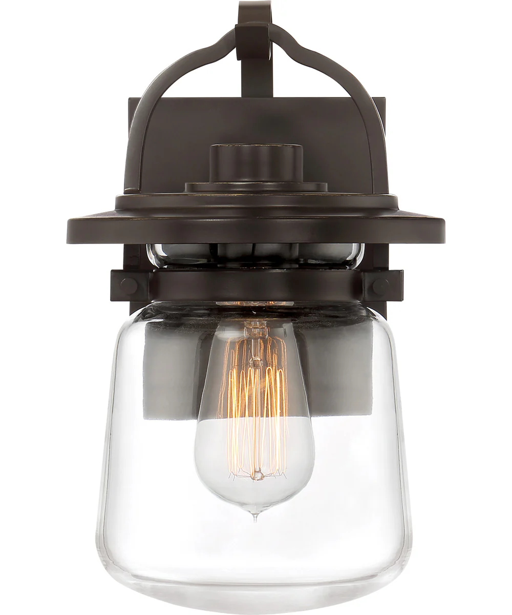 LaSalle Small 1-light Outdoor Wall Light Western Bronze - Image 4