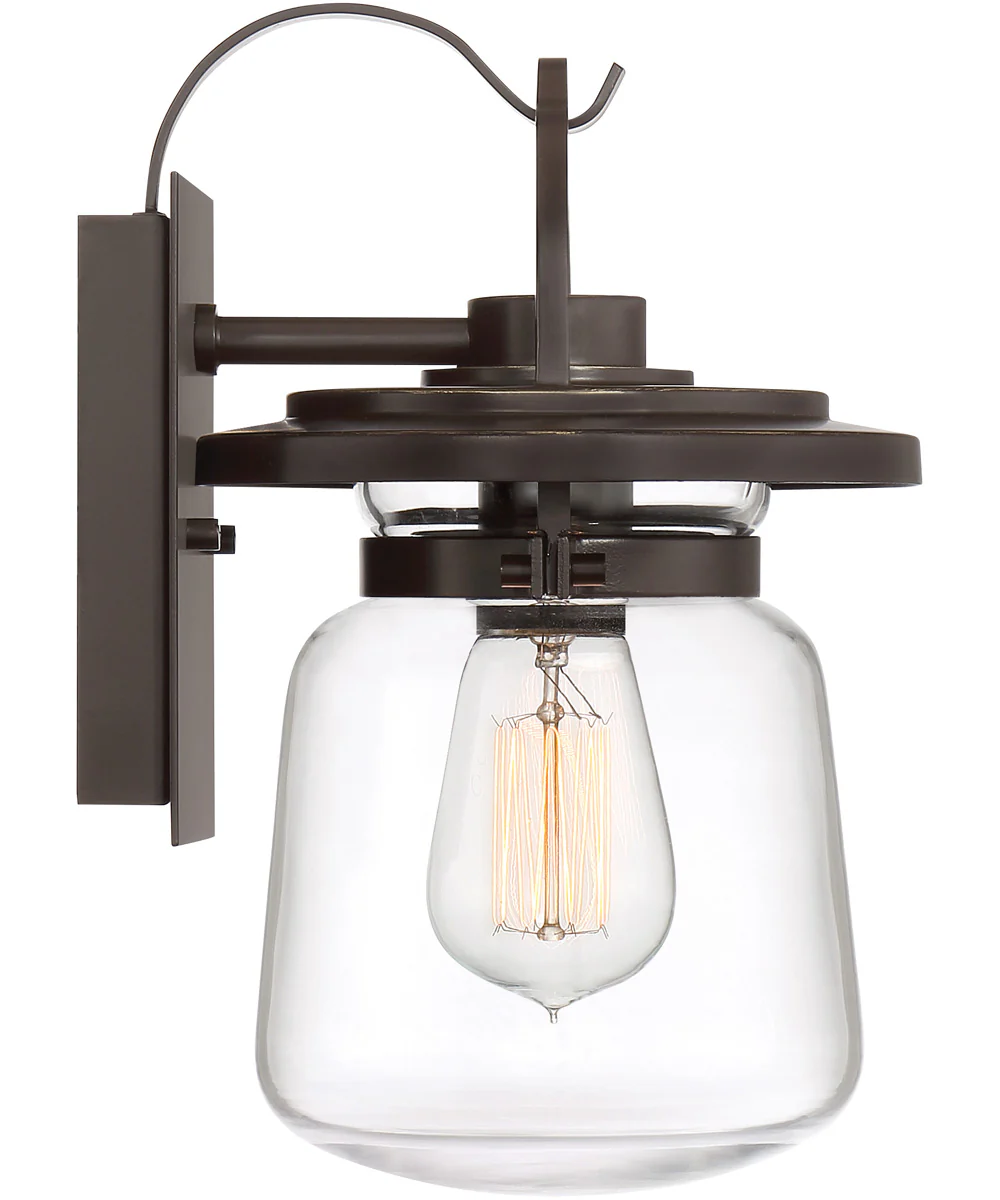 LaSalle Small 1-light Outdoor Wall Light Western Bronze - Image 5