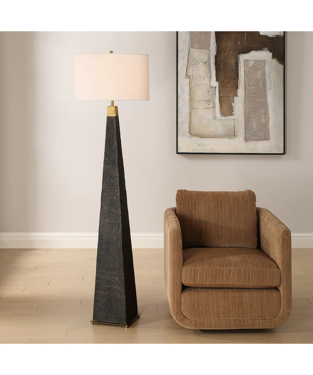 Lathey Tapered Floor Lamp - Image 2