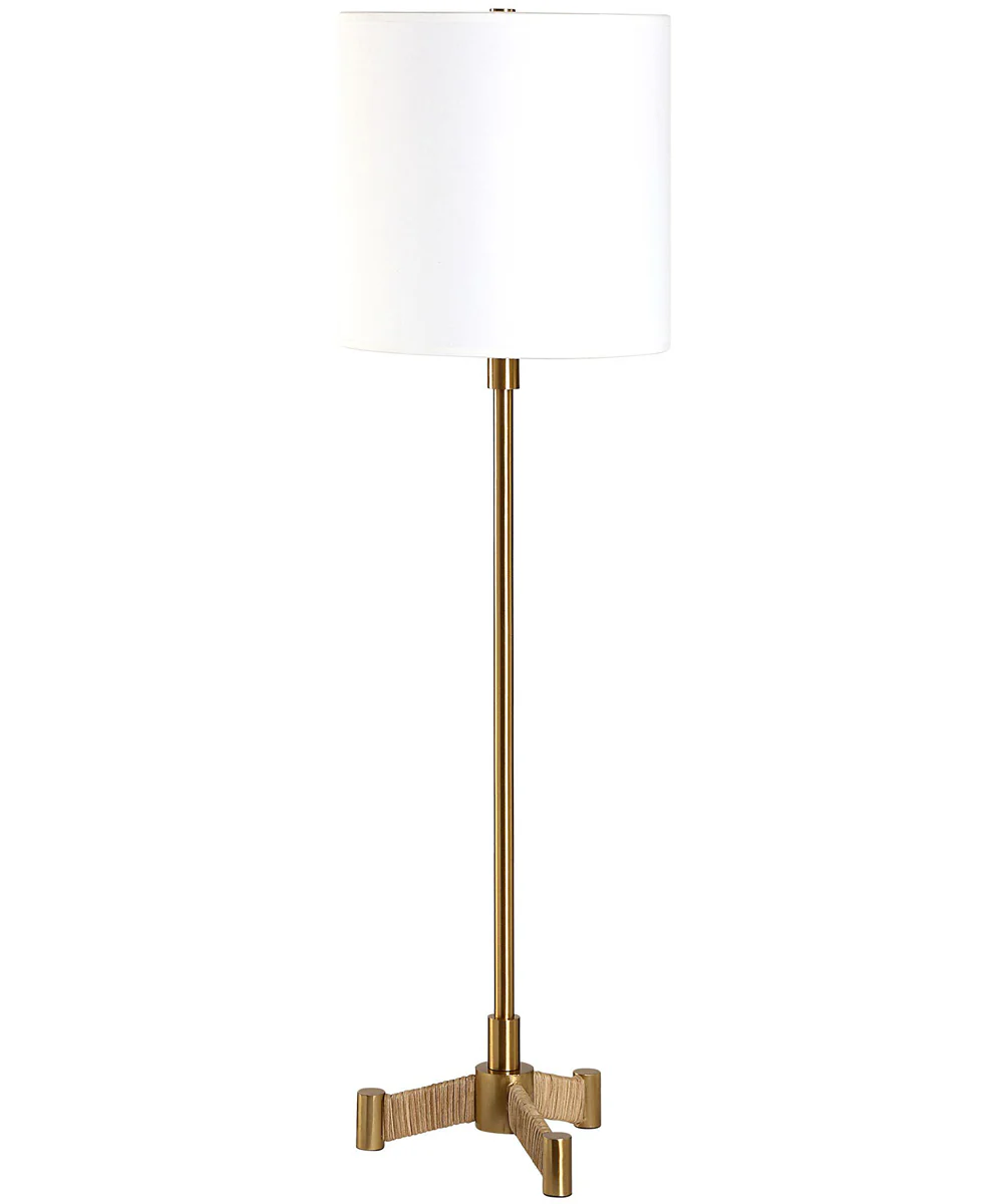 Lautoka Brass Buffet Lamp - Image 4