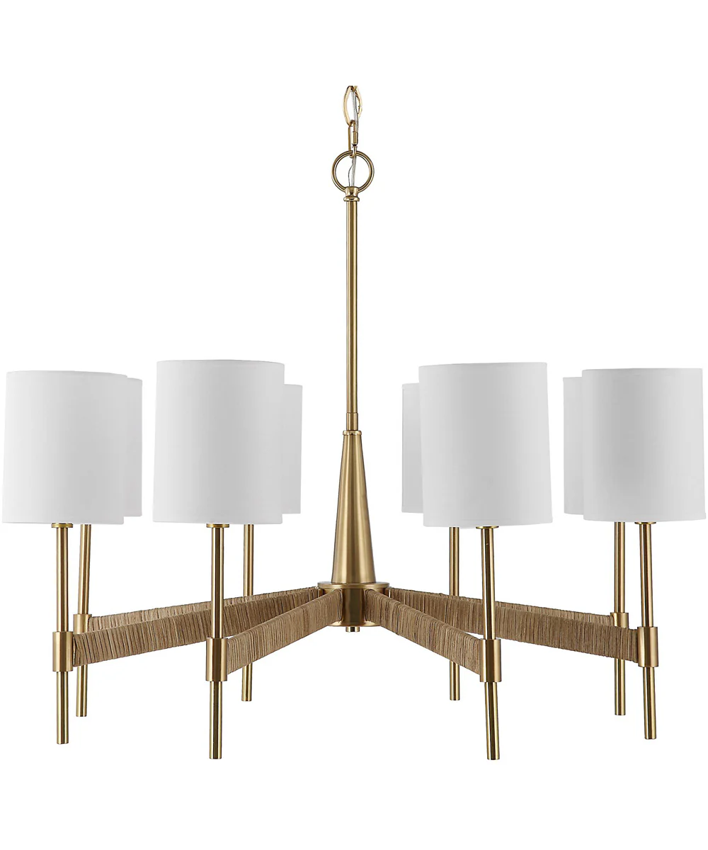 Lautoka Rattan 8 Light Chandelier - Image 3