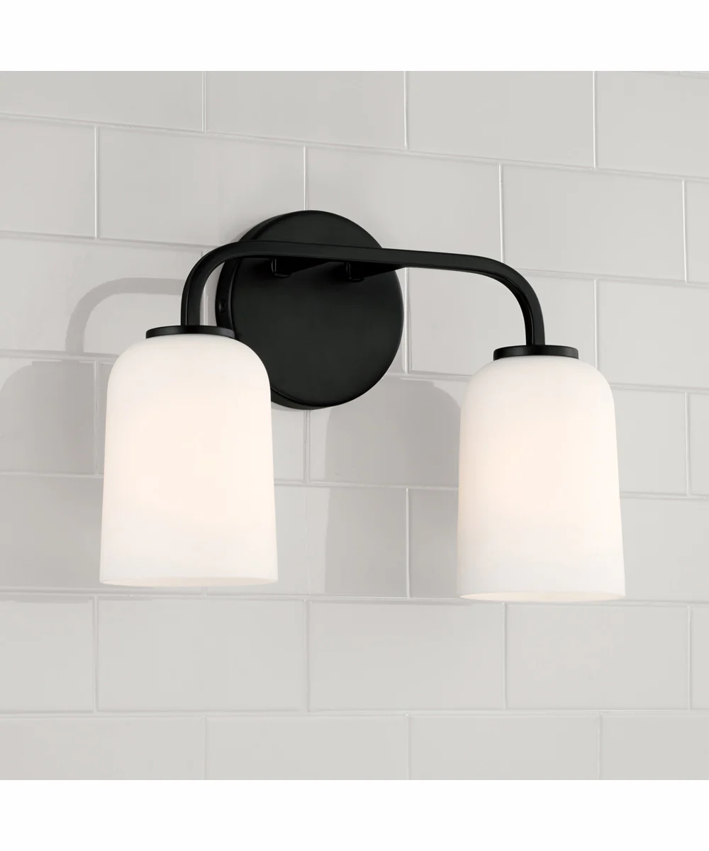 Lawson 2-Light Vanity Matte Black - Image 2