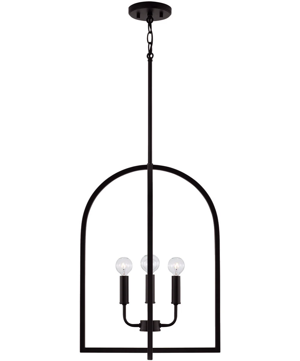 Lawson 4-Light Foyer Matte Black - Image 4
