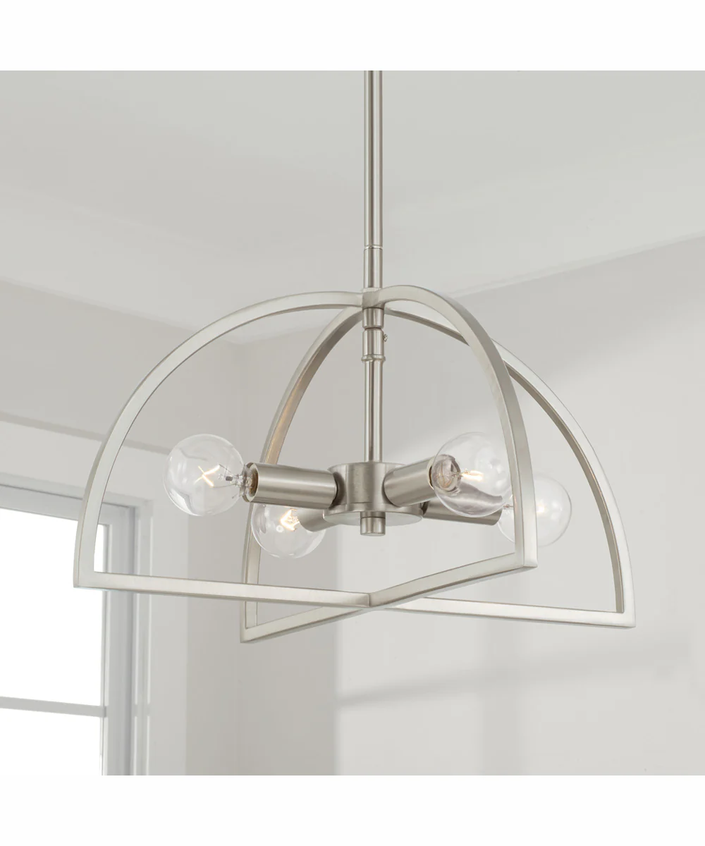 Lawson 4-Light Semi-Flush Brushed Nickel - Image 2