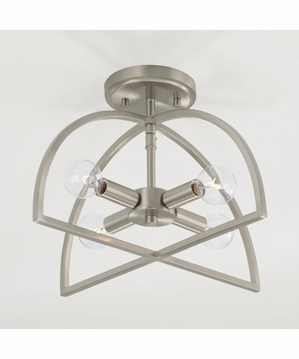 Lawson 4-Light Semi-Flush Brushed Nickel - Image 3