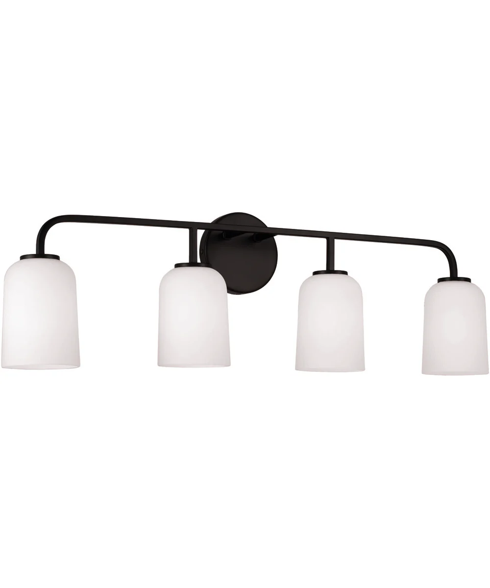 Lawson 4-Light Vanity Matte Black