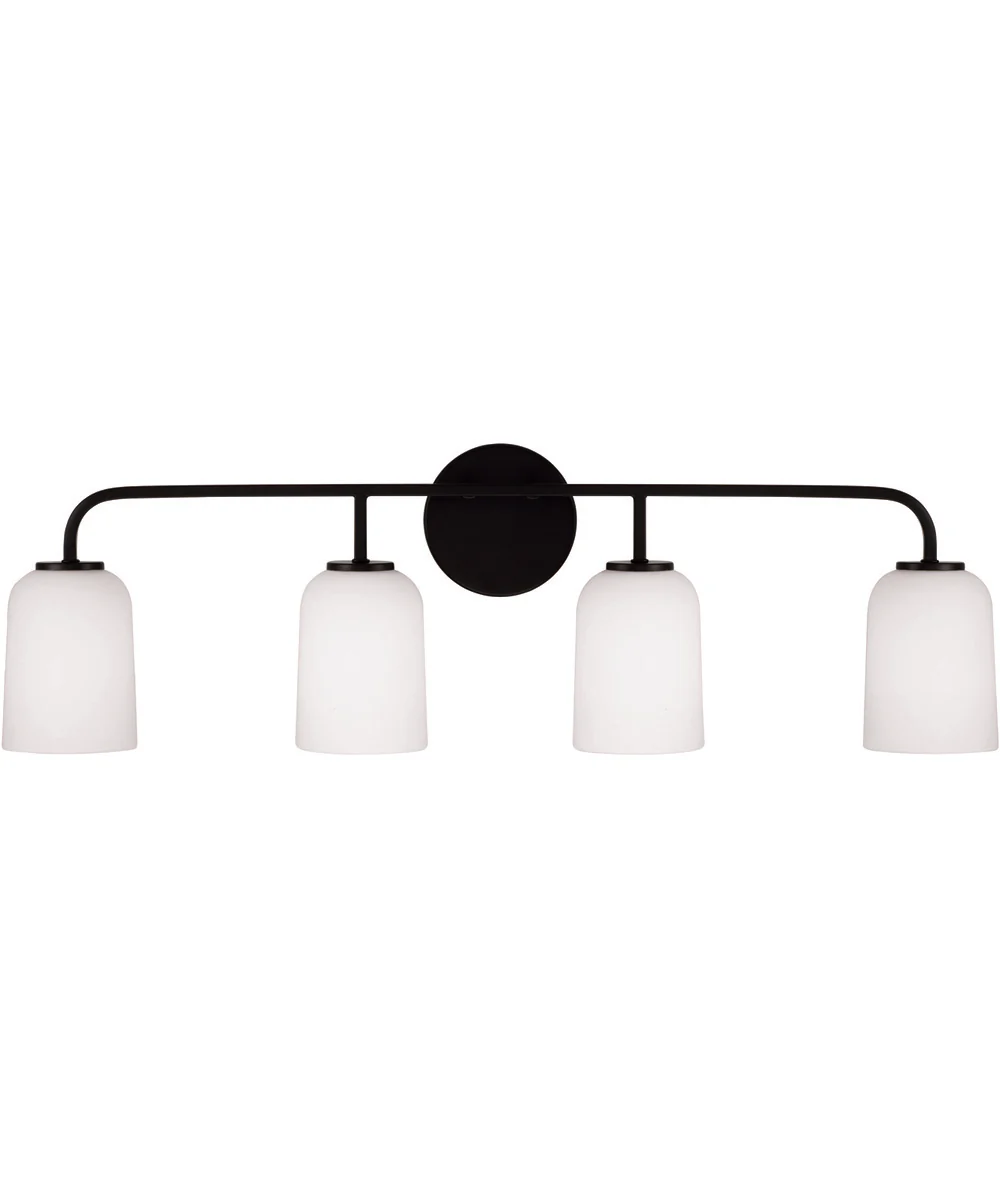 Lawson 4-Light Vanity Matte Black - Image 4