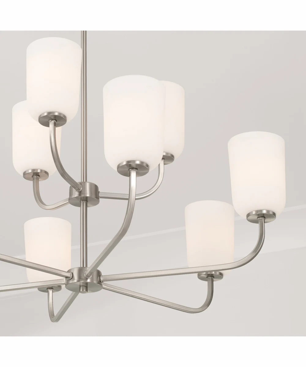 Lawson 9-Light Chandelier Brushed Nickel - Image 3