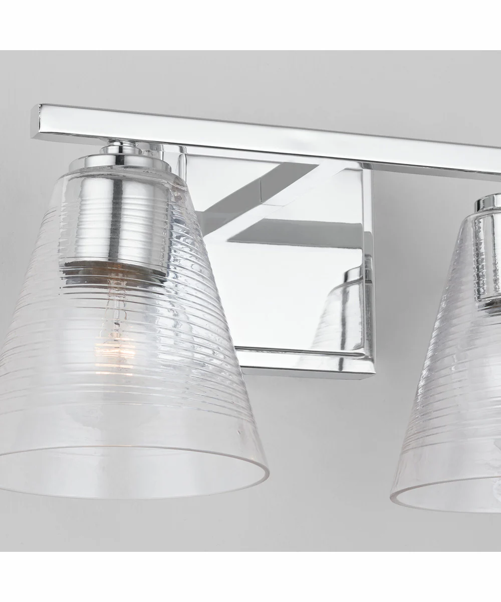 Layla 2-Light Vanity Chrome - Image 2