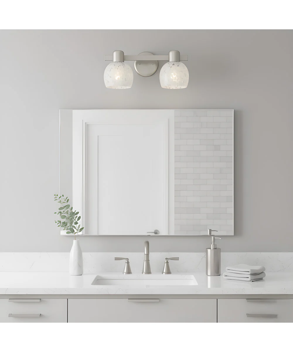Layton 2-light Bath Light Brushed Nickel - Image 3
