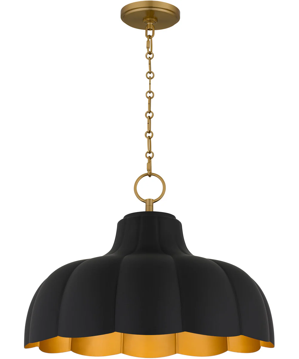 Leanne 4-light Pendant Matte Black