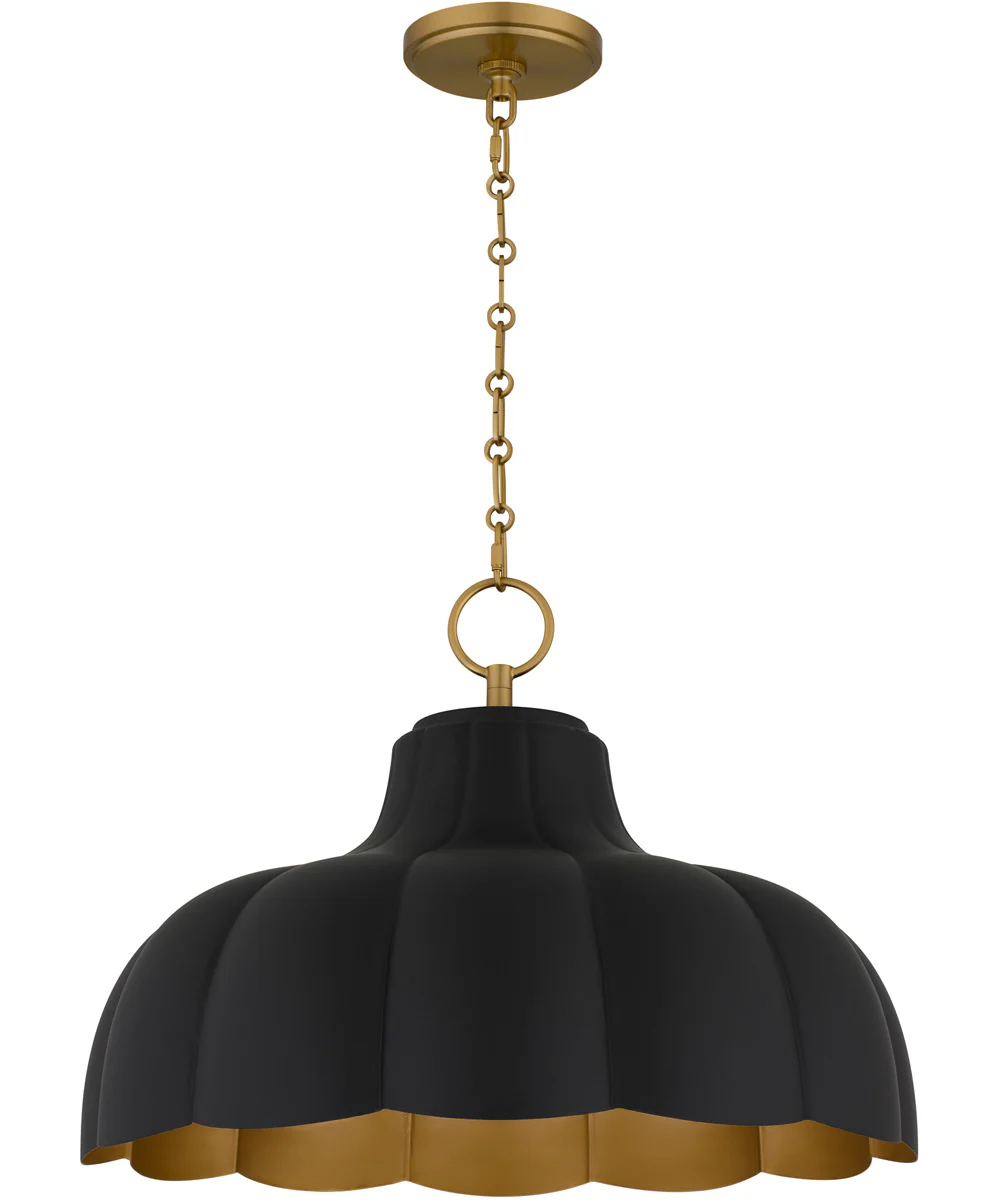 Leanne 4-light Pendant Matte Black - Image 5