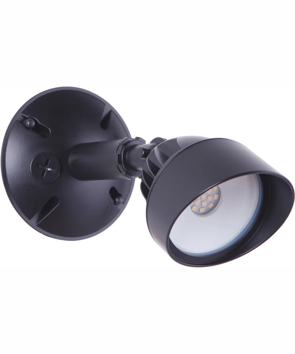 LED Flood 1-Light Outdoor Flood Light Bronze