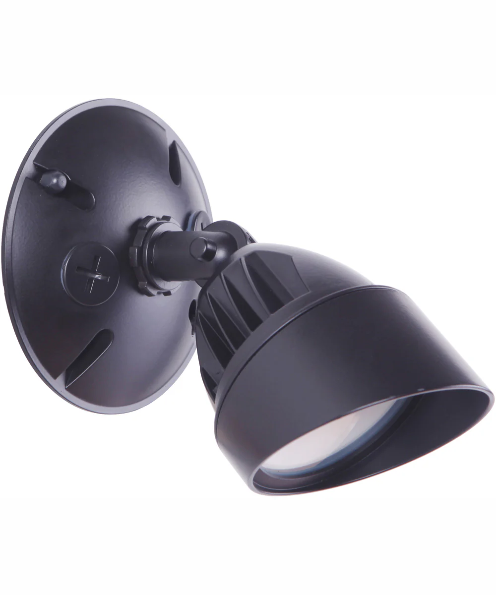 LED Flood 1-Light Outdoor Flood Light Midnight - Image 5