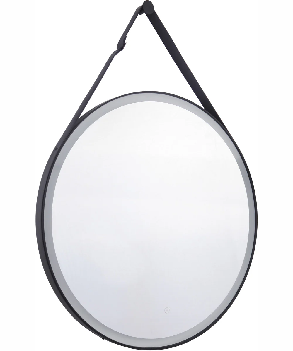 LED Lighted Mirror 1-Light Mirror Flat Black - Image 5