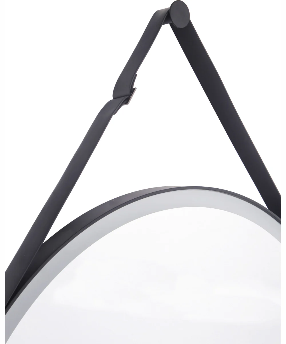 LED Lighted Mirror 1-Light Mirror Flat Black - Image 6