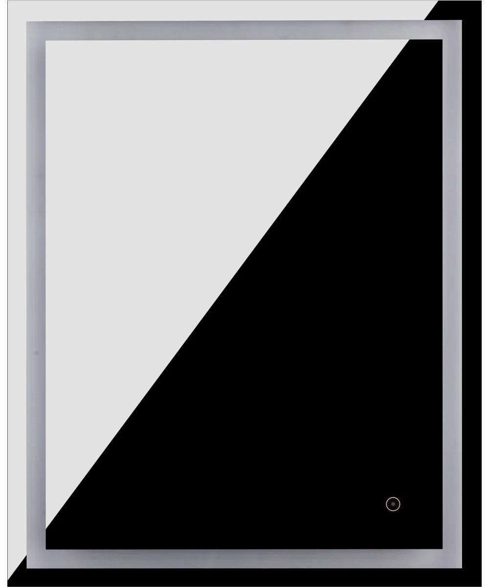 LED Lighted Mirror 1-Light Mirror White - Image 2