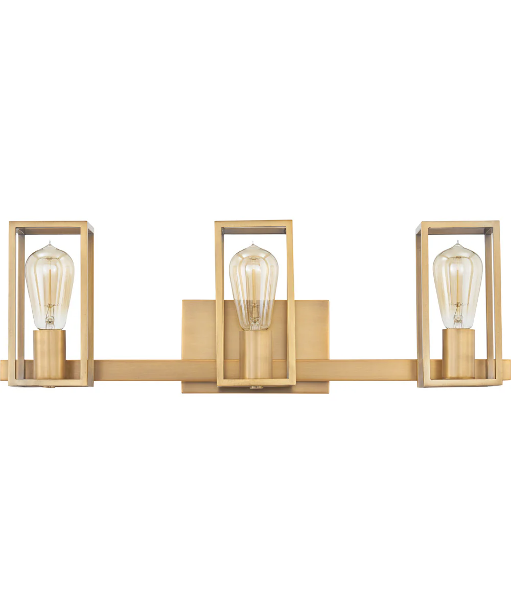 Leighton Large 3-light Bath Light Weathered Brass - Image 3