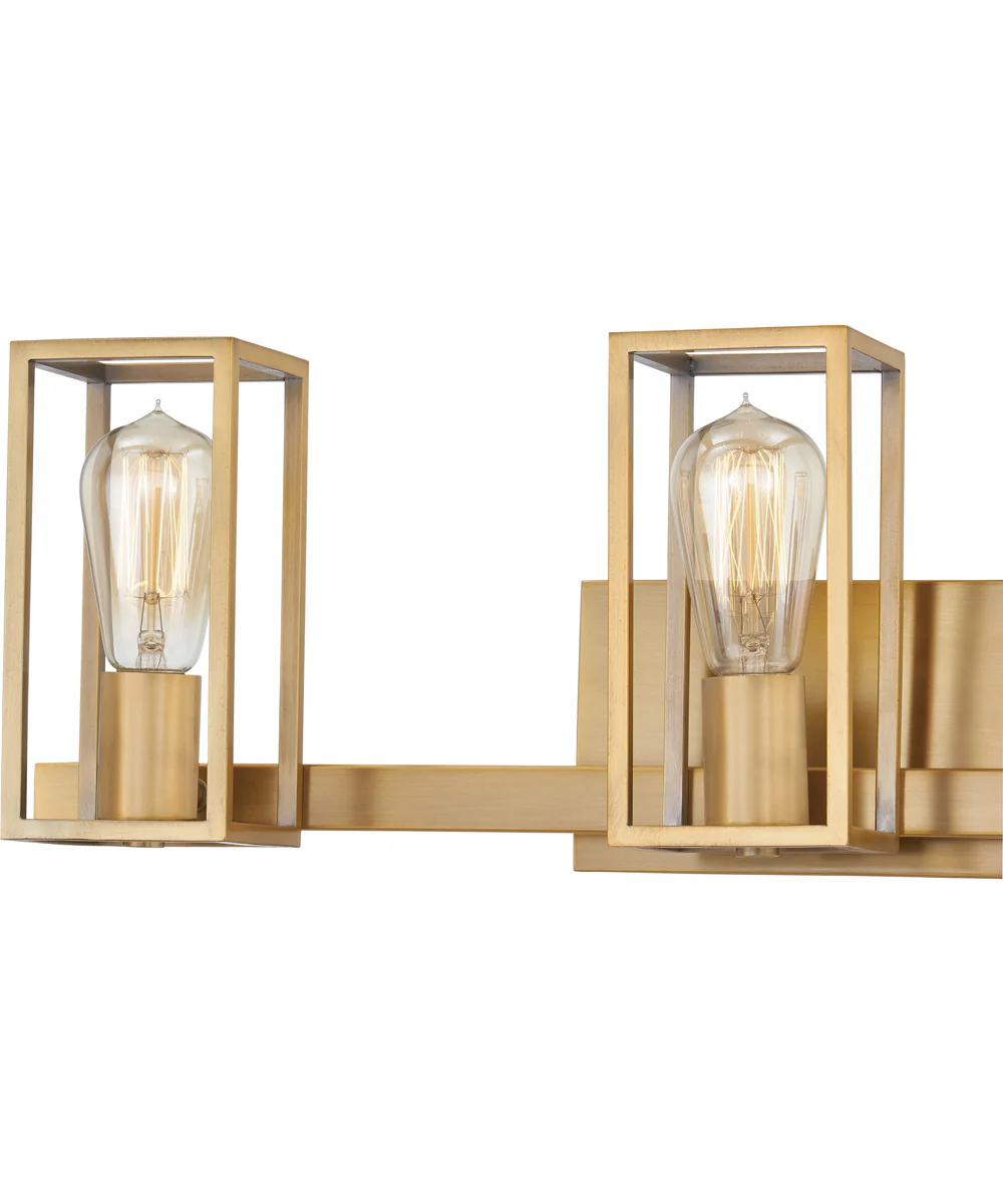 Leighton Large 3-light Bath Light Weathered Brass - Image 6