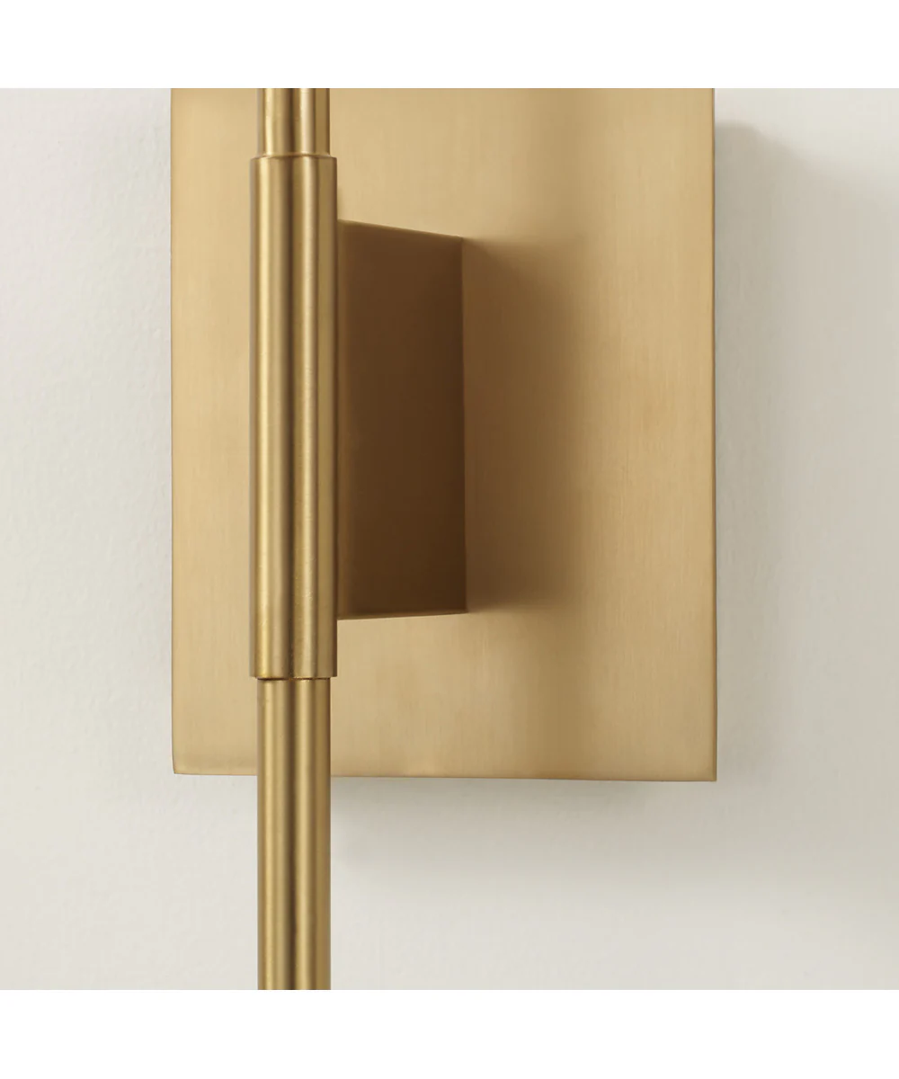 Leland 1-Light Sconce Aged Brass - Image 2