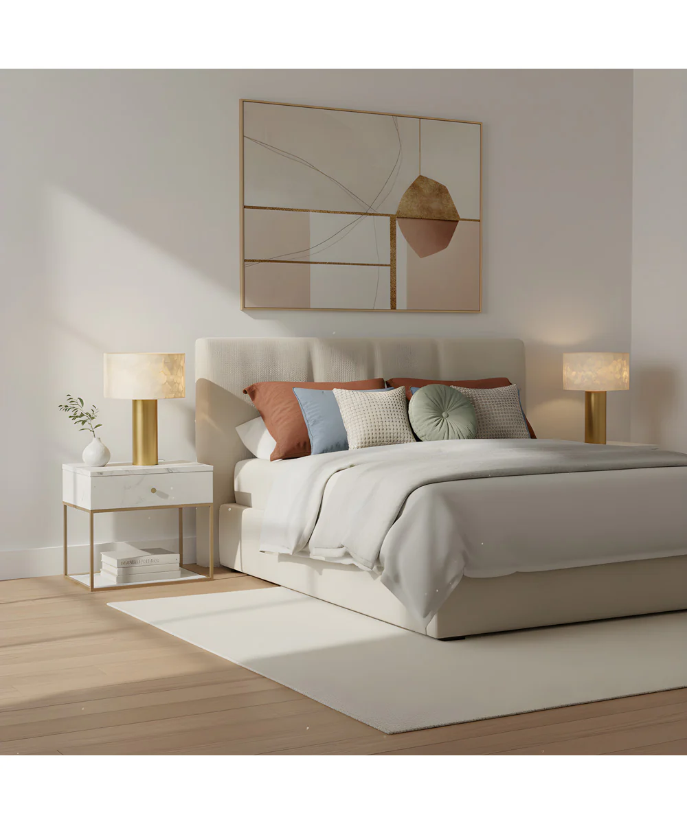 Leland 1-light Table Lamp Brushed Gold - Image 3