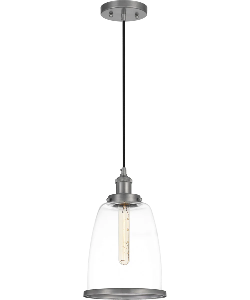 Leo Small 1-light Mini Pendant Antique Nickel - Image 2
