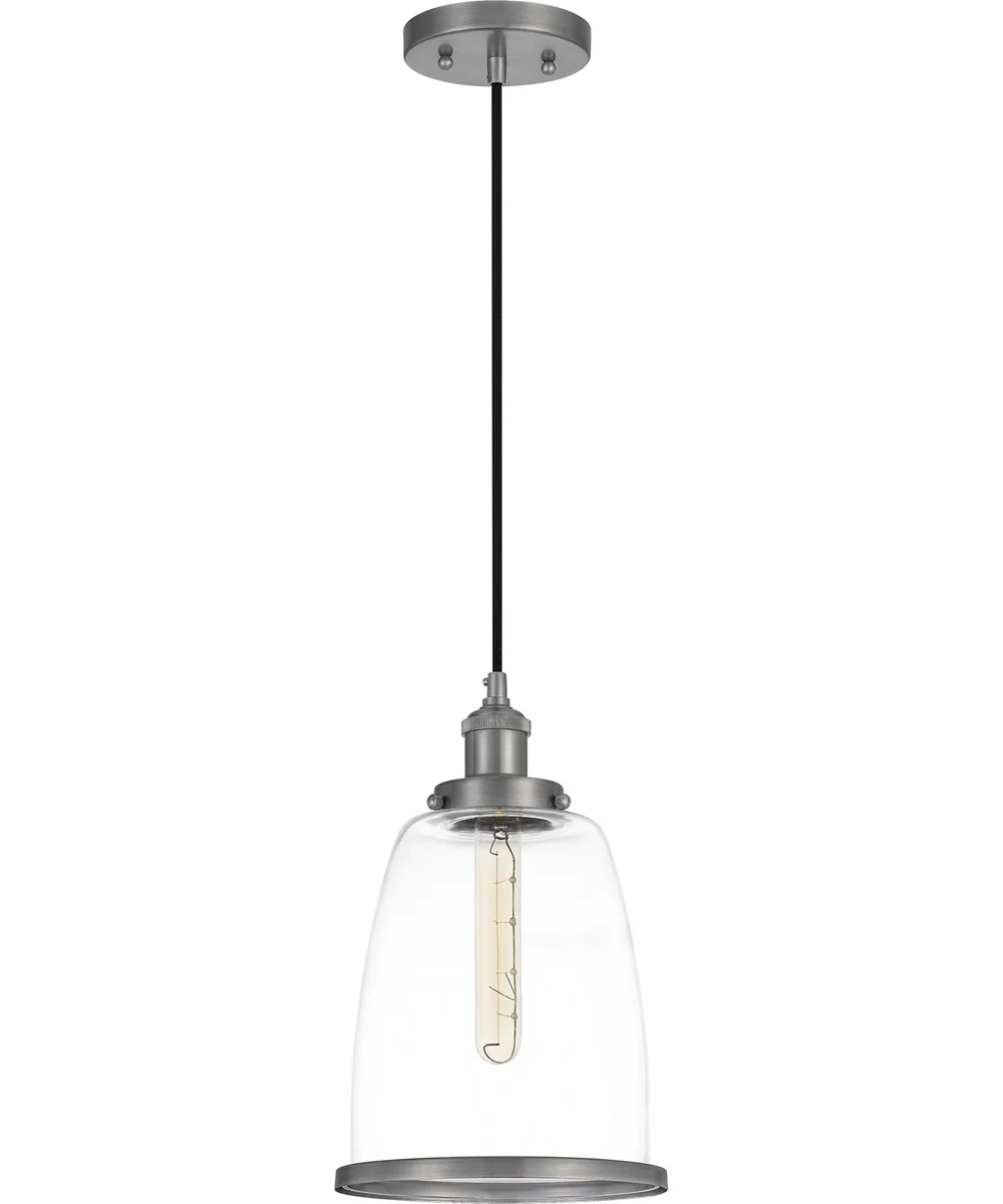 Leo Small 1-light Mini Pendant Antique Nickel - Image 3