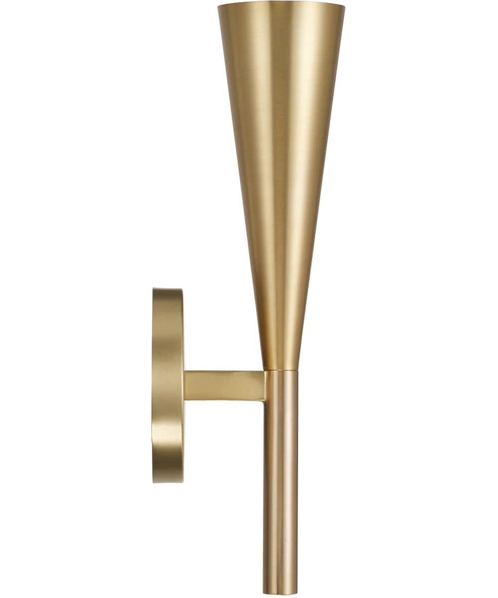 Levi 1-Light Sconce Matte Brass - Image 3