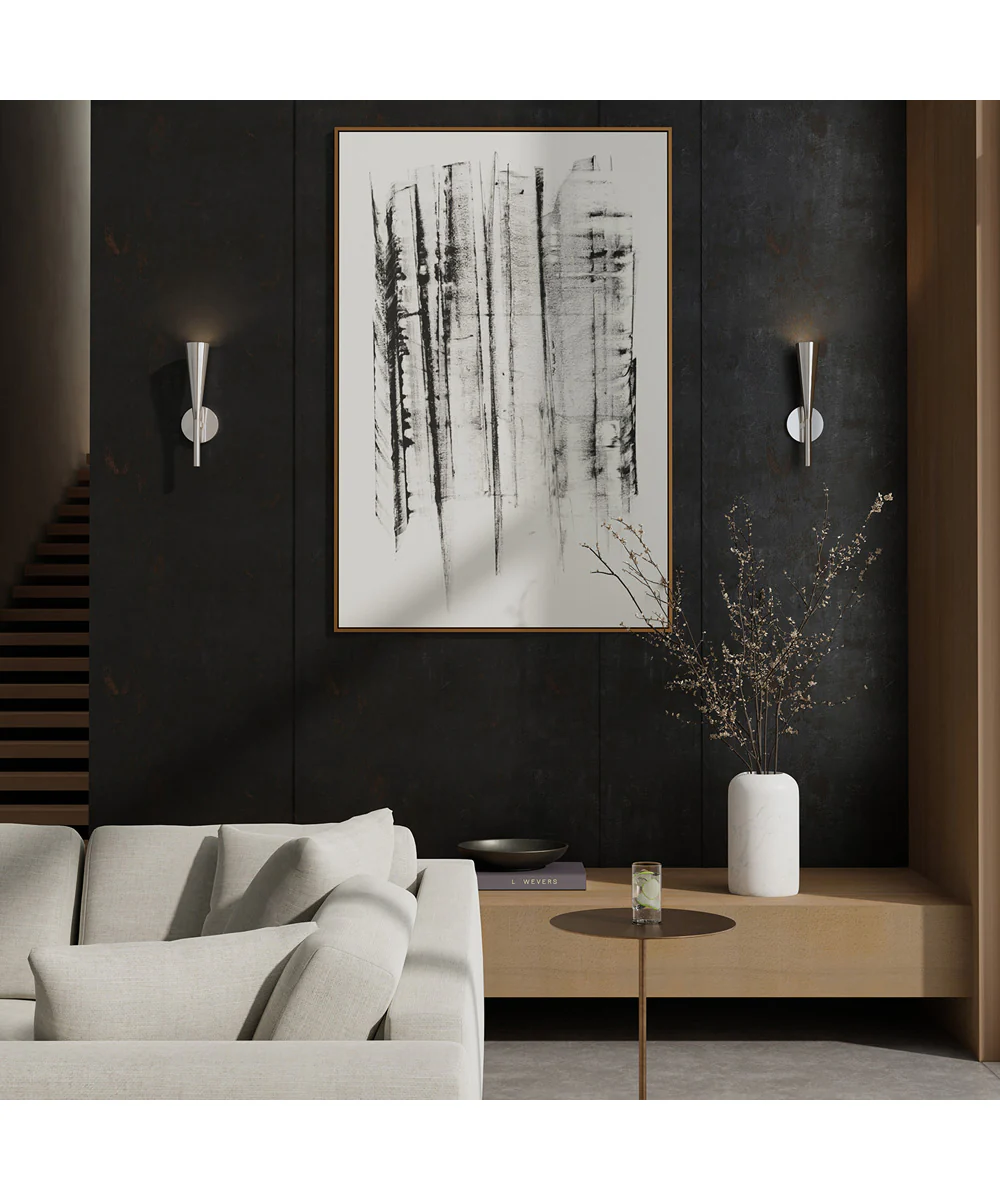 Levi 1-Light Sconce Polished Nickel - Image 2