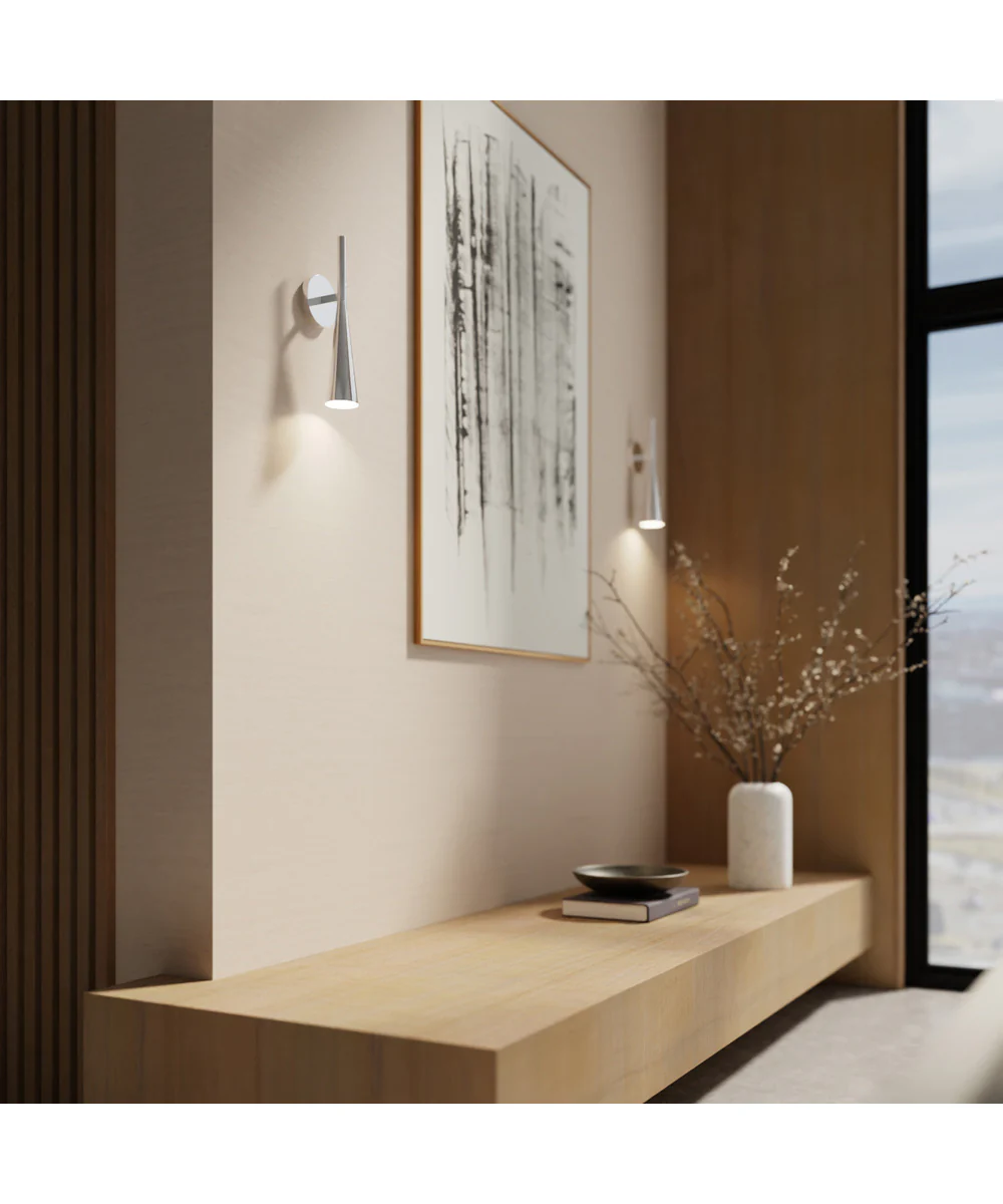 Levi 1-Light Sconce Polished Nickel - Image 3