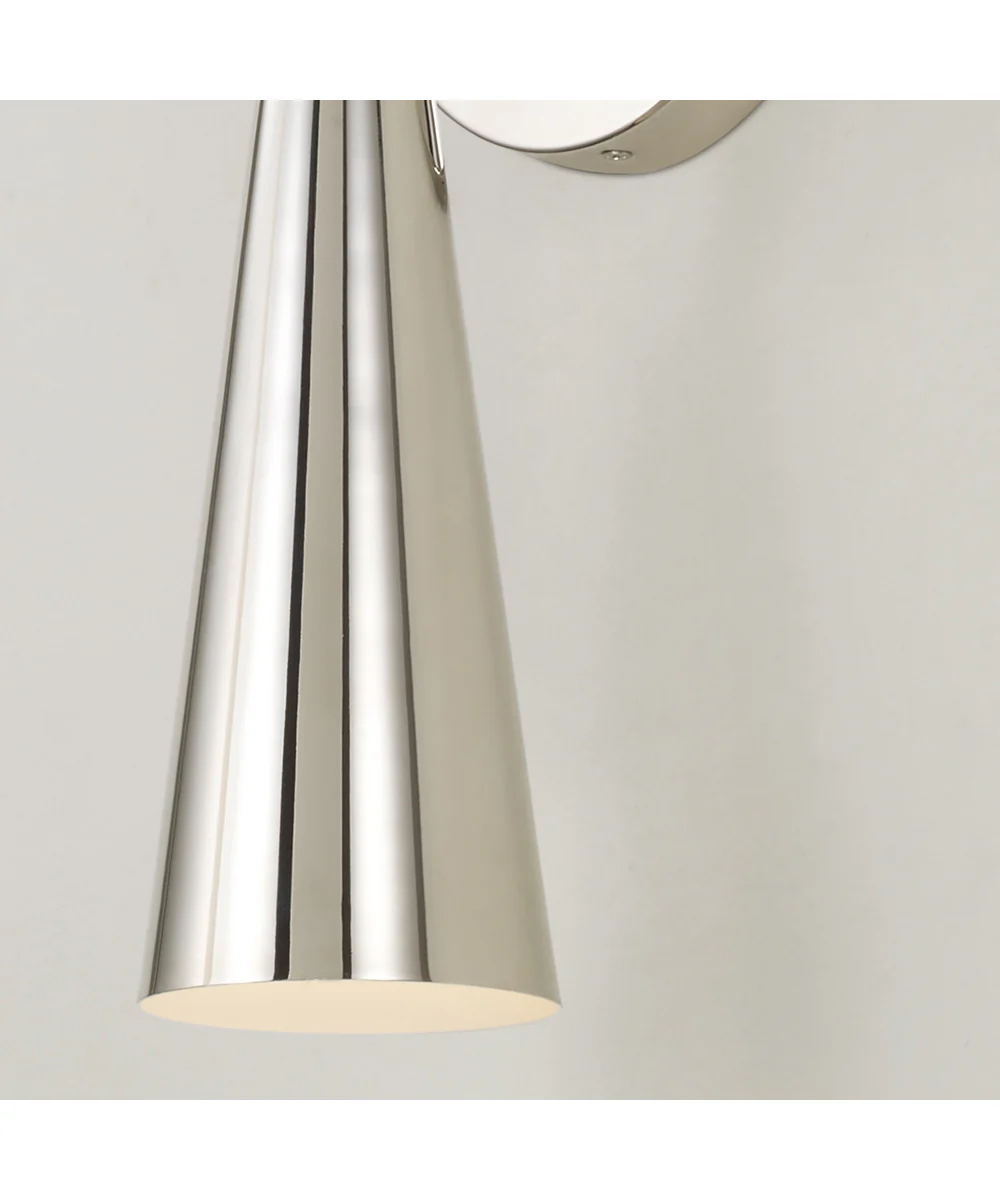 Levi 1-Light Sconce Polished Nickel - Image 4